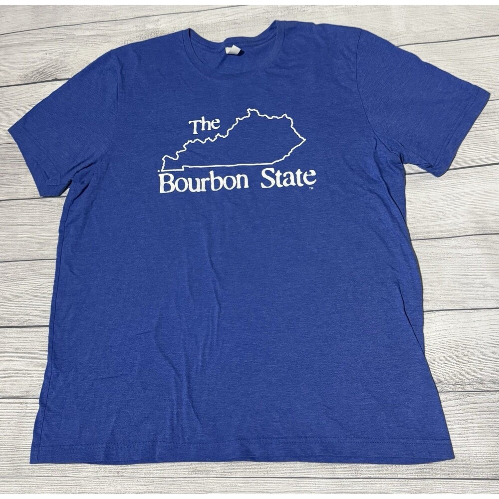 Kentucky Bourbon State Definition Graphic T Shirt Size XL Extra Large? No Tag